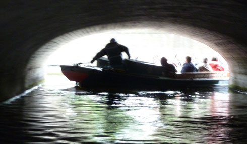 The Hague canal tunnel