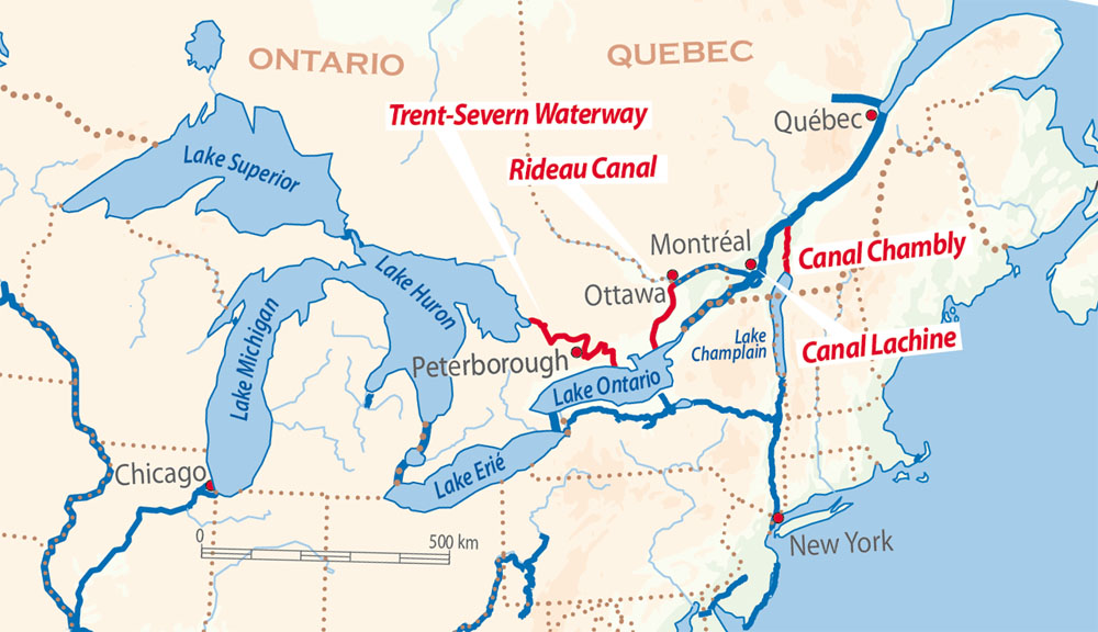 Parks Canada historic canals